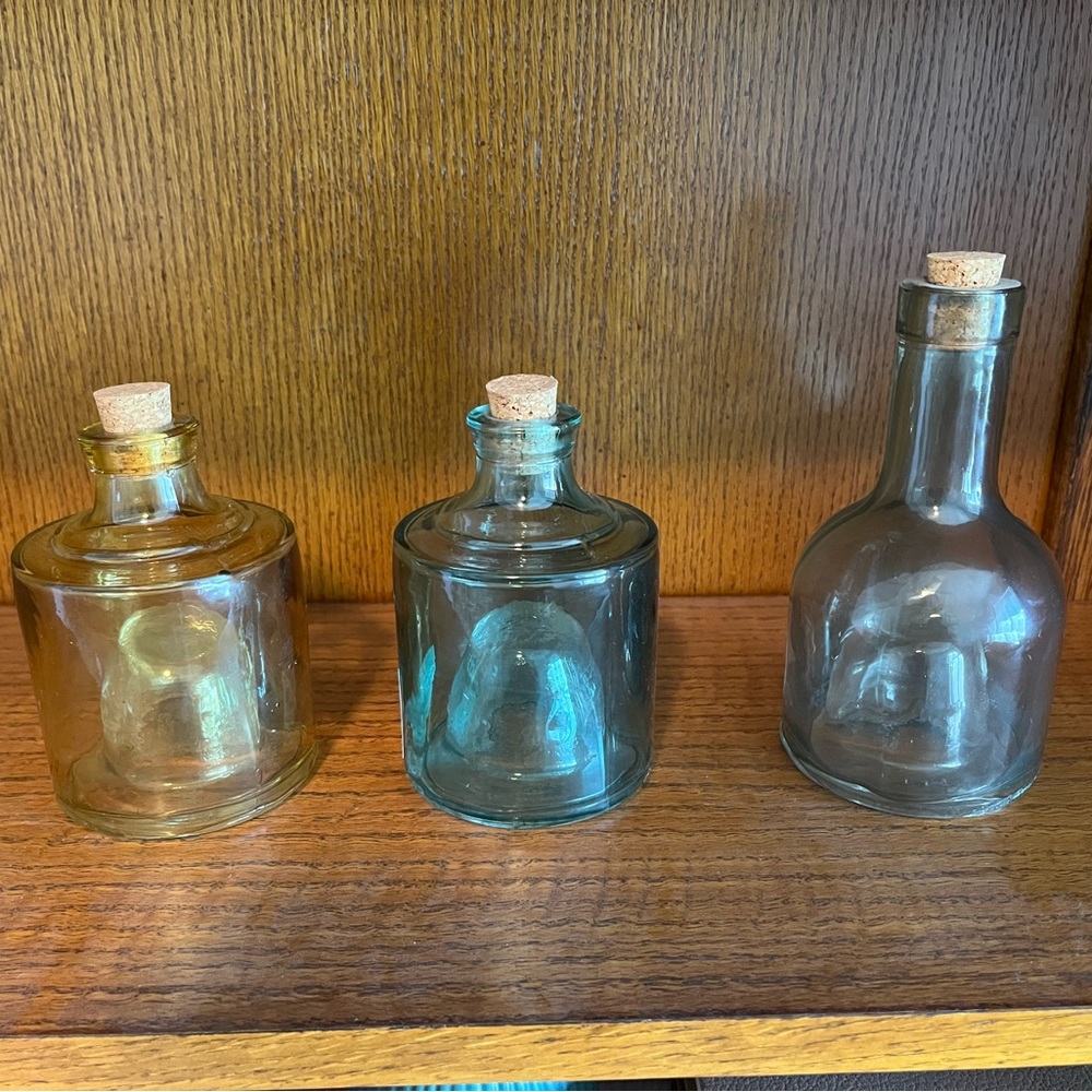 Corked Glass Jars